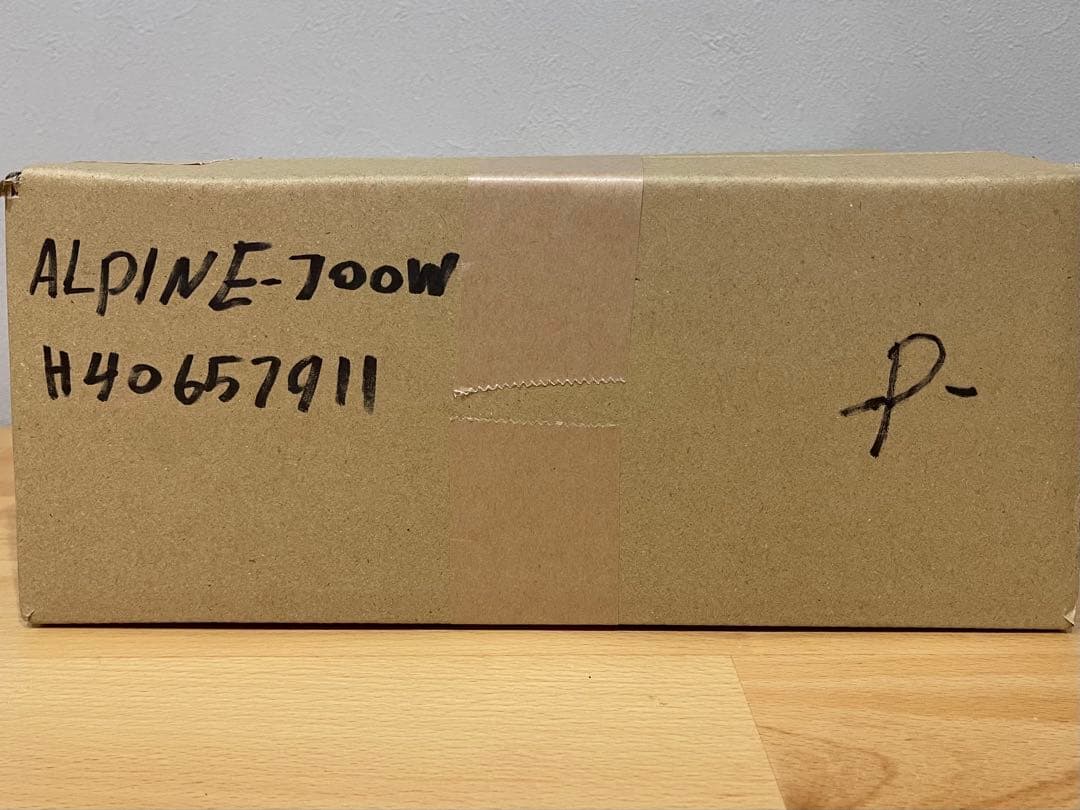 ALPINEアルパイン700Wプリウス30またはその他の車種2017年の地図{P