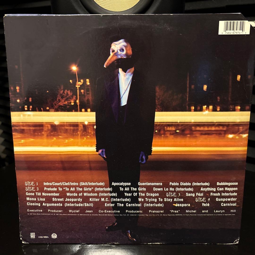 Wyclef Jean The Carnival 2LP レコード