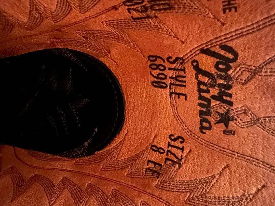 Tony Lama ウエスタンブーツ ブラウン/ブラック8 新品、箱付き