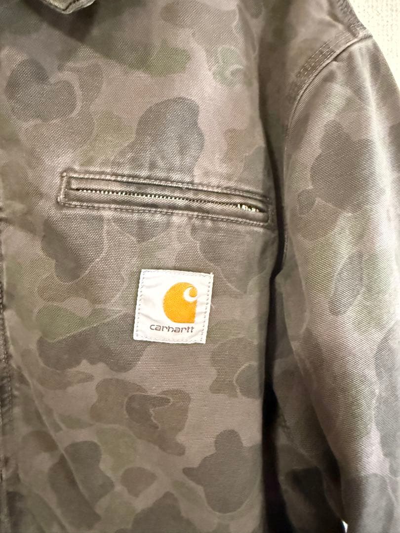 ジャケット・アウター Carhartt WIP DUCK DETROIT JACKET BLACK S