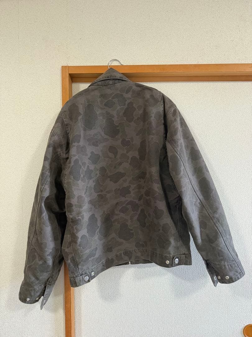 ジャケット・アウター Carhartt WIP DUCK DETROIT JACKET BLACK S