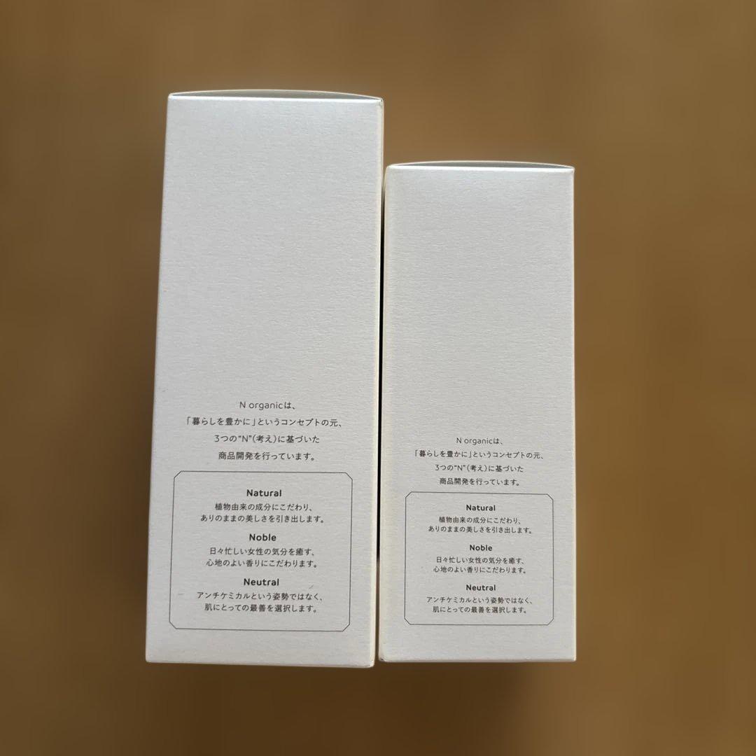 【新品未開封】Nオーガニック　モイスチュアバランシングローション　セラム2セット