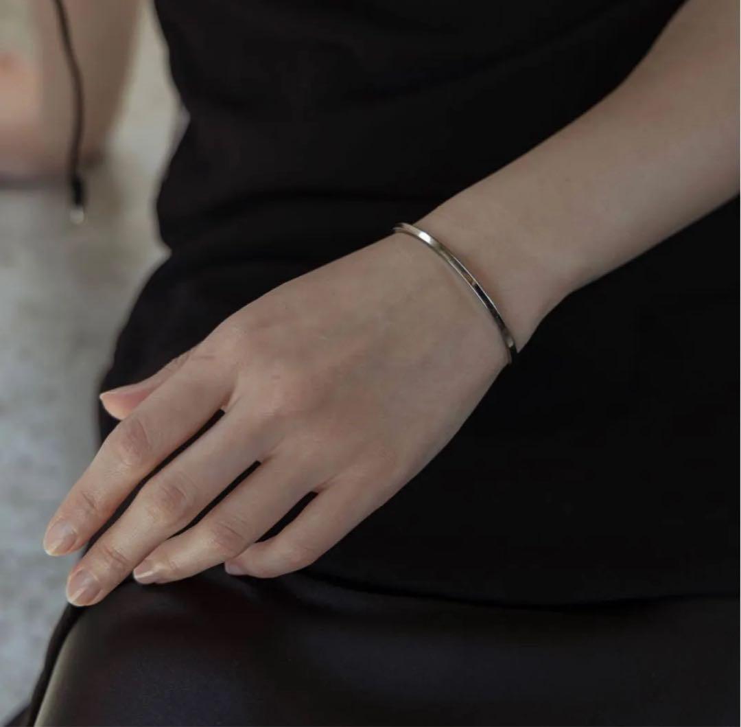 tsui シルバー ゴールド バングルセット