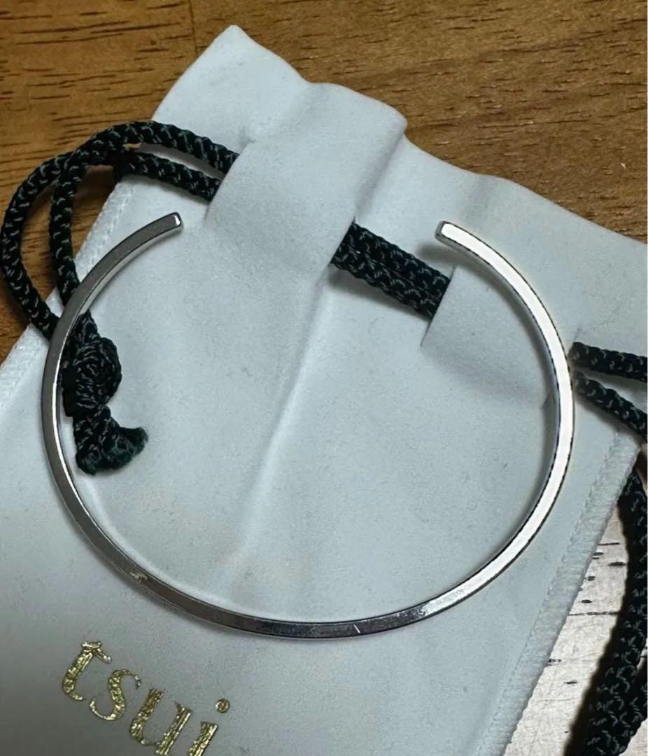 tsui シルバー ゴールド バングルセット