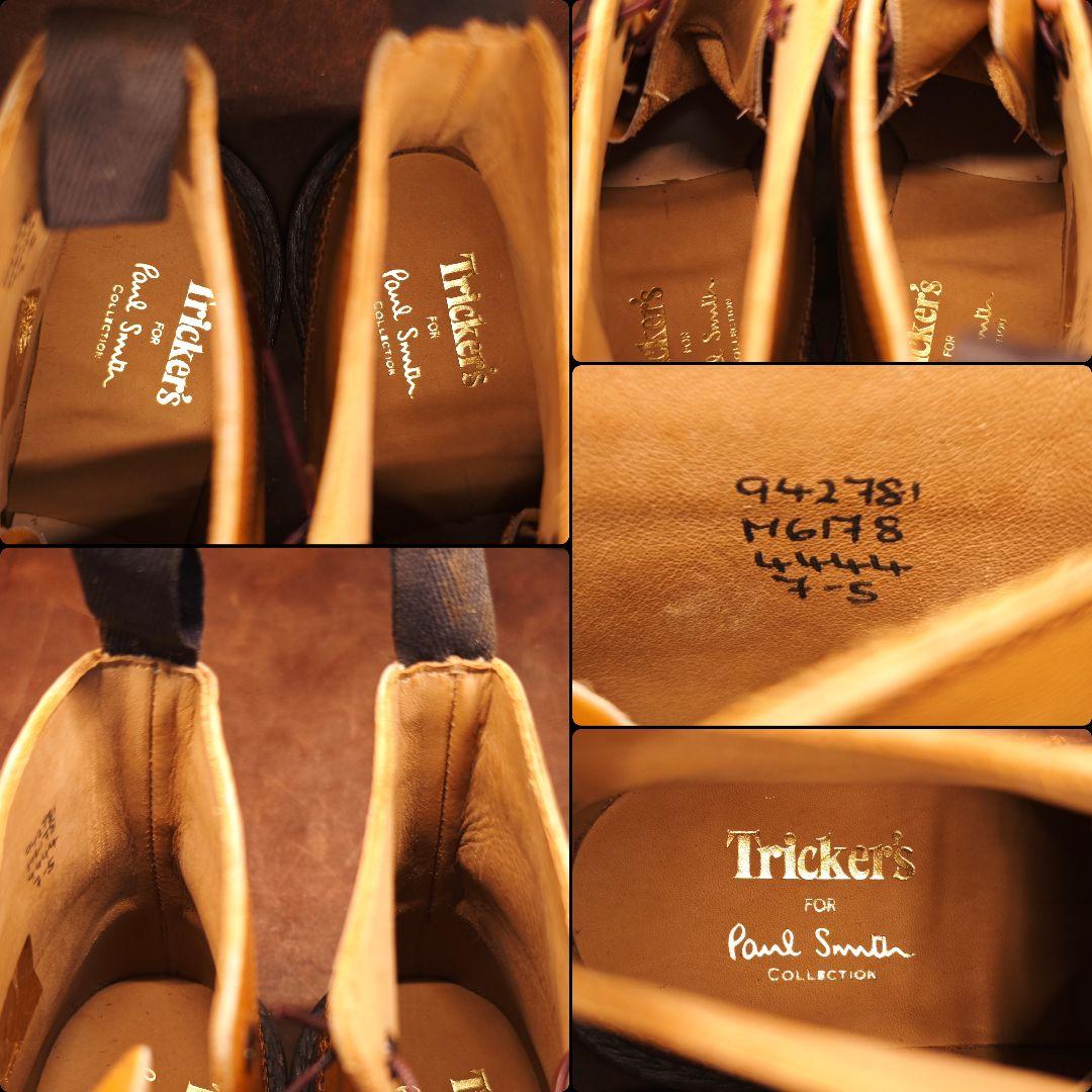 試着のみ　トリッカーズ　ポールスミス別注　カントリーブーツ