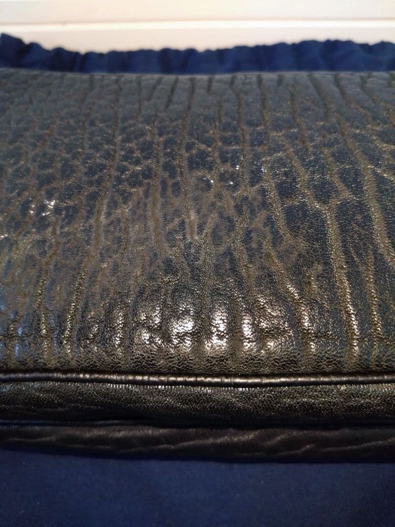 ■新品未使用■CROIX  シールレザー（アザラシ）セカンドバッグ