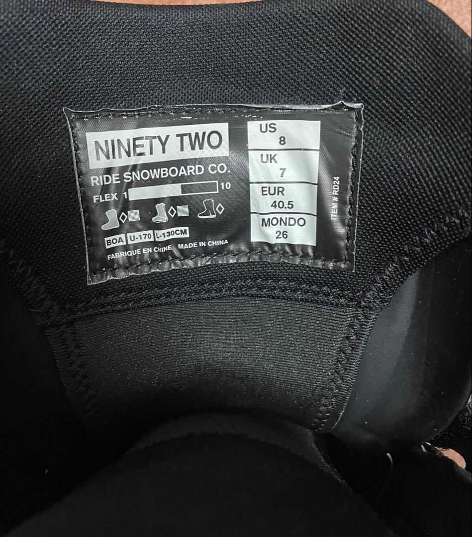 RIDE THE 92 26cm ライド　ブーツ