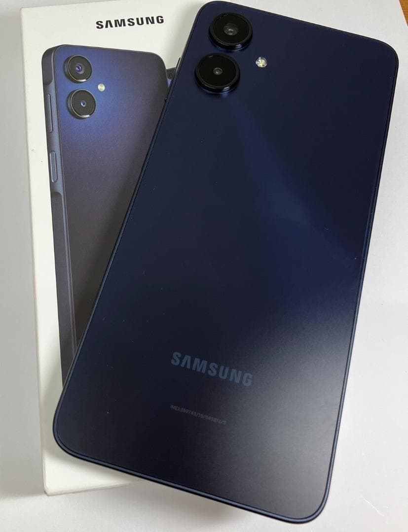 サムスン　Samsung Galaxy A25 5G Black ダークブルー