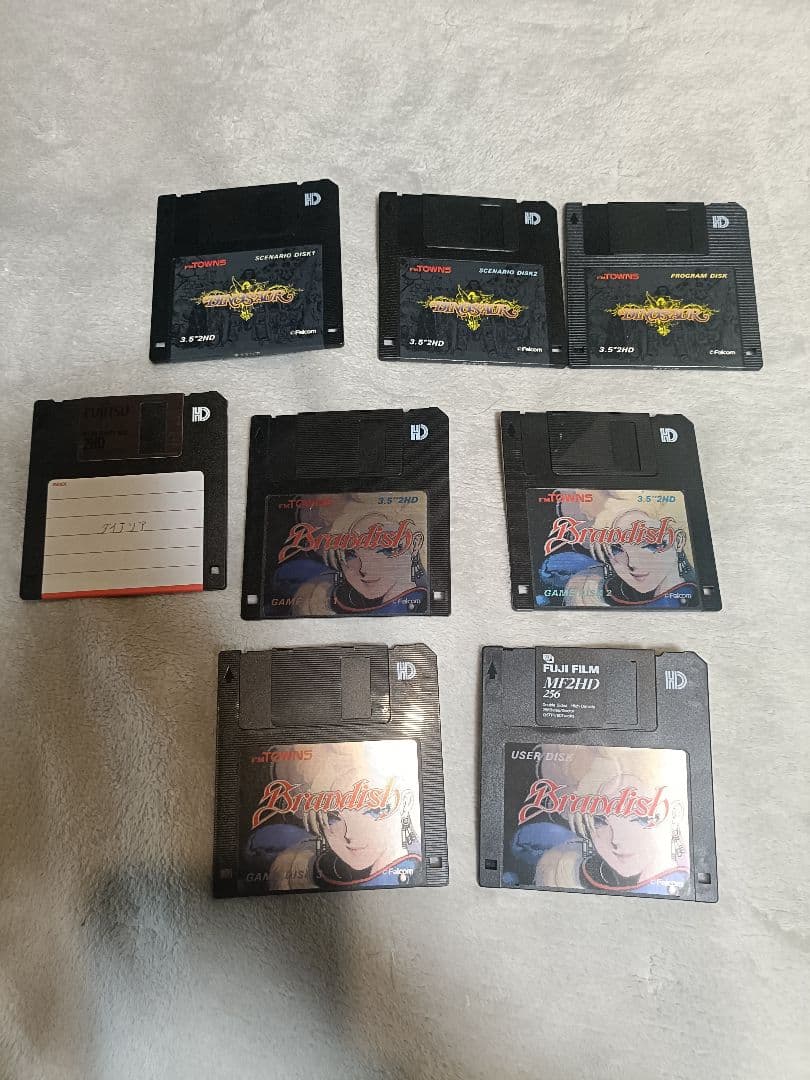 ブランディッシュ FMTOWNS 完品 Brandish