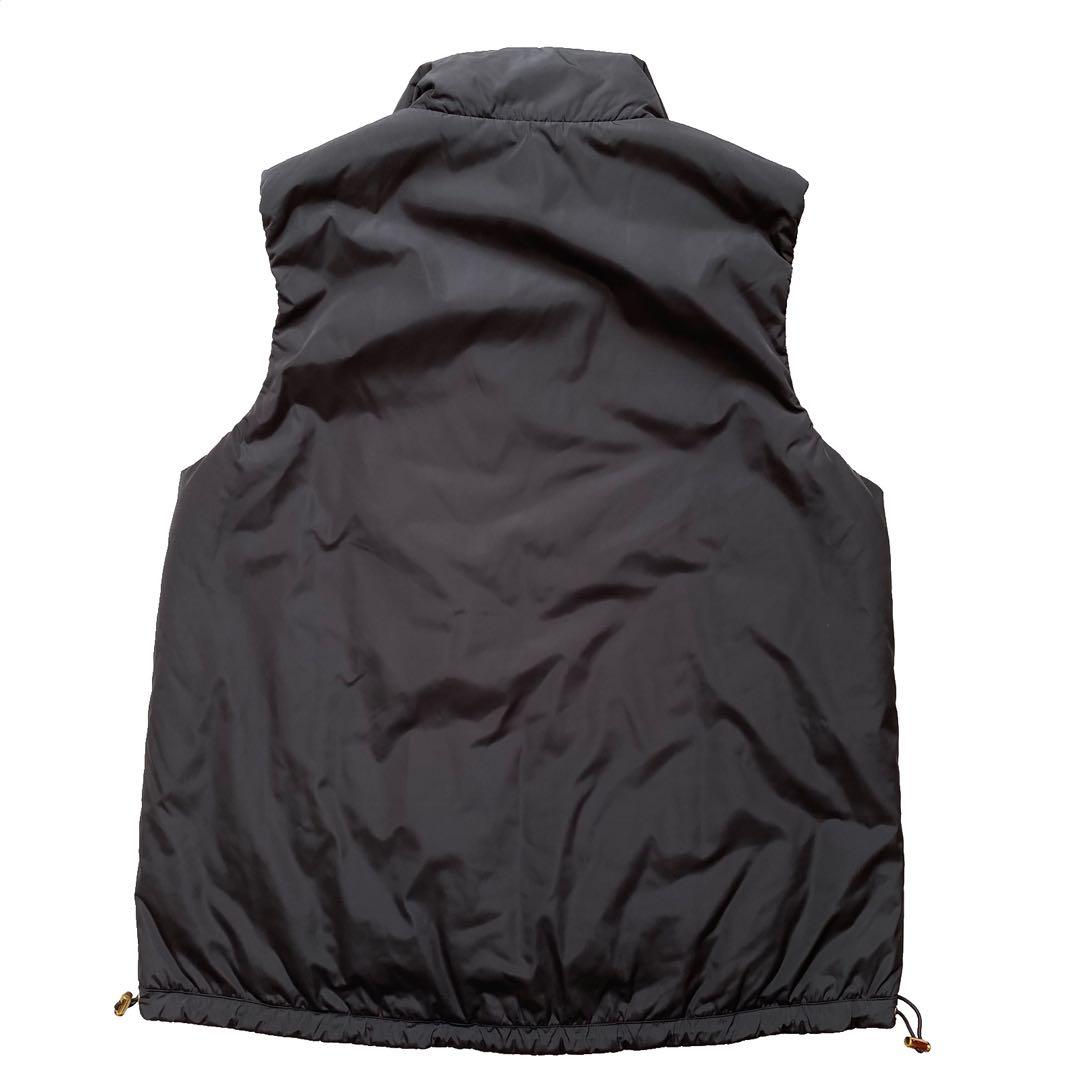 美品 23区 近年モデル 洗える 中綿 パティング ベスト 38 グレー