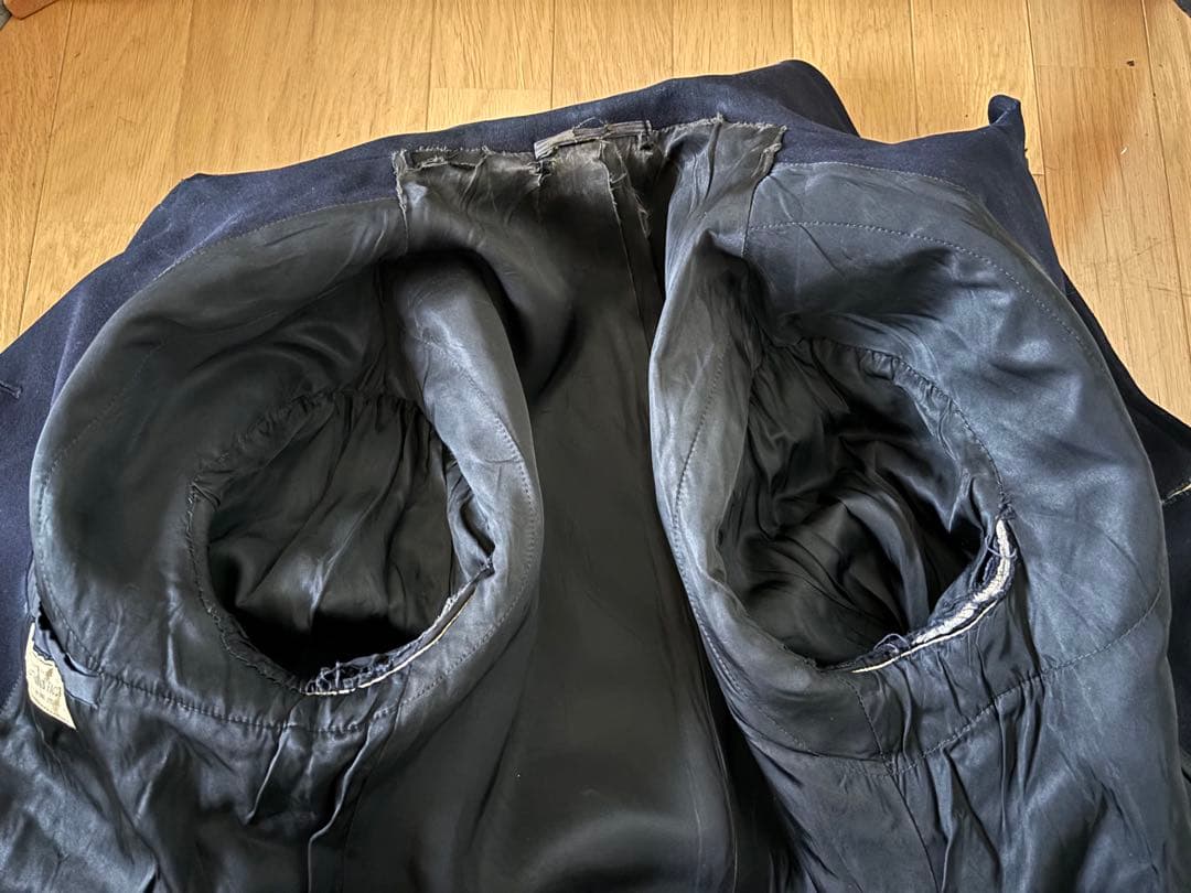 40's U.S.NAVY 10ボタン Pコート ビンテージ　米軍実物