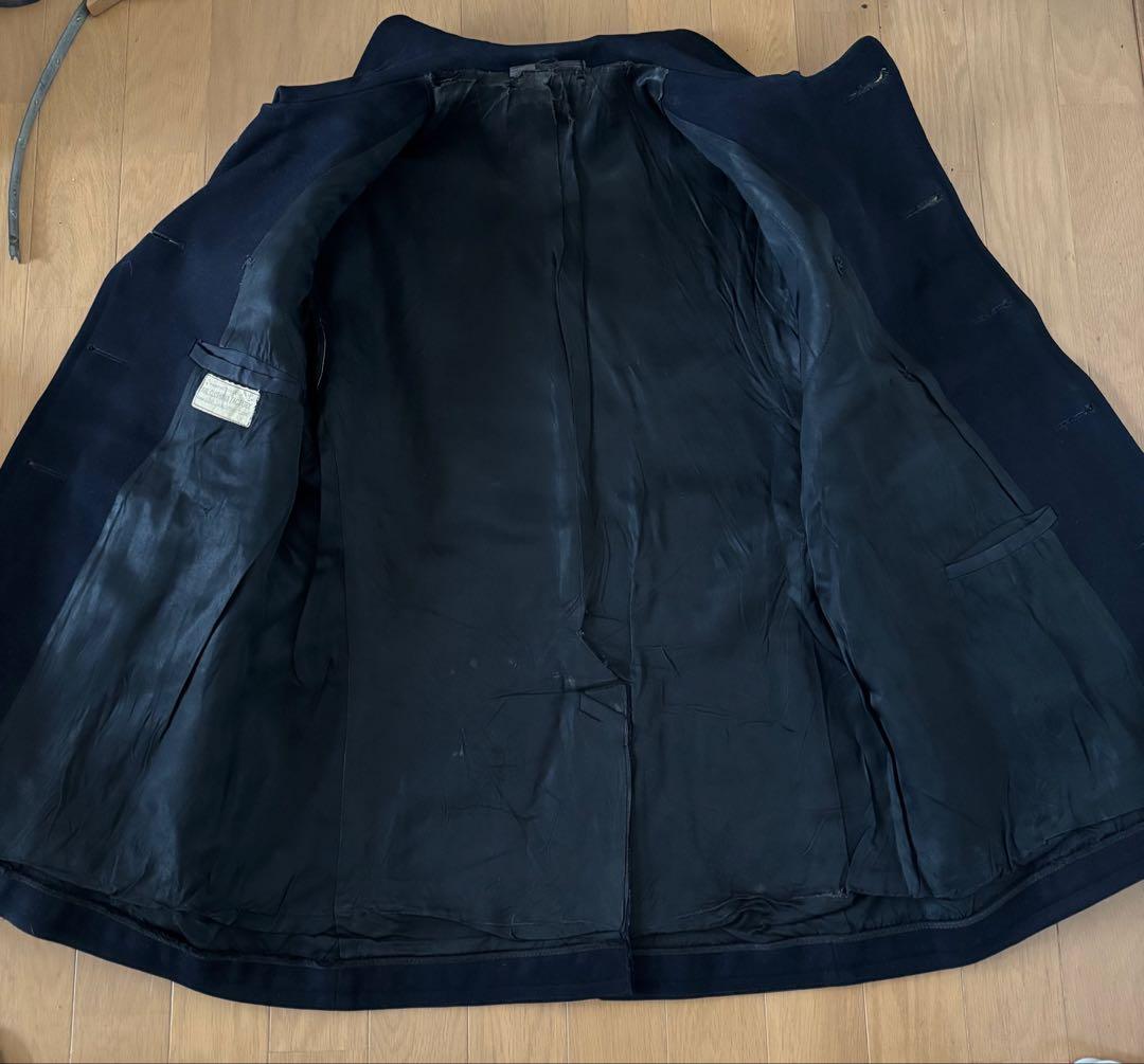 40's U.S.NAVY 10ボタン Pコート ビンテージ　米軍実物