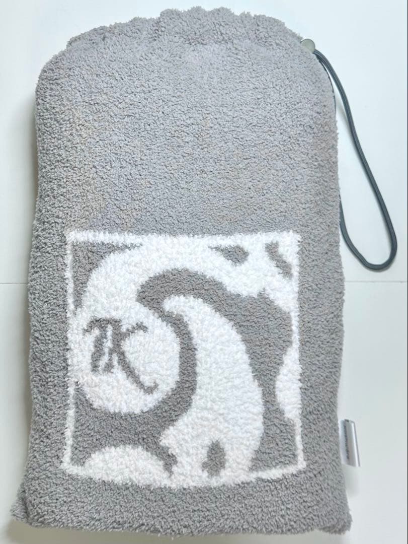 kashwére kashwere カシウエア トラベルブランケット グレー