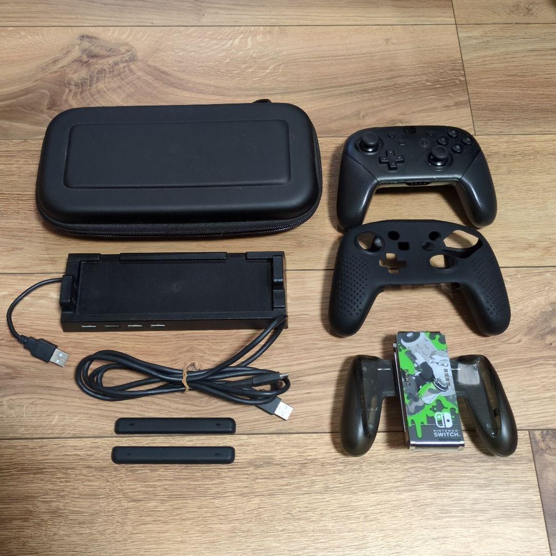 Nintendo Switch本体＋プロコン＋ソフト４本セット