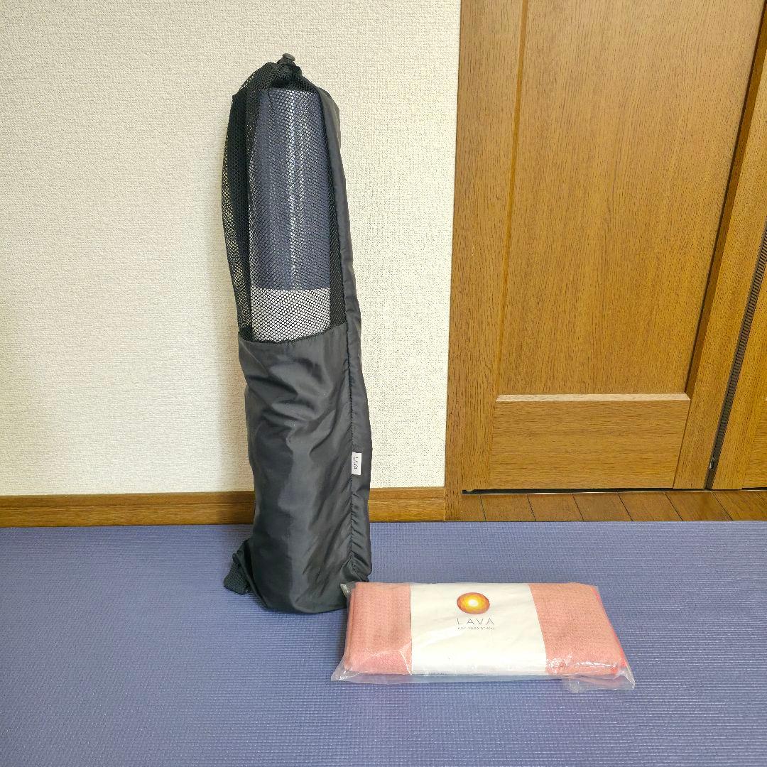【未開封品】LAVA ヨガマット　ヨガマットケース　ラグ　セット