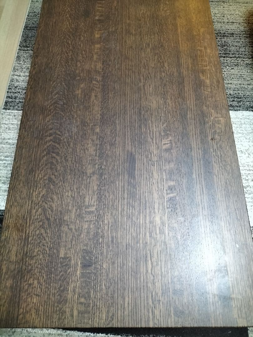 期日限定最終お値下げカリモクチターノ木製ダークブラウン座卓T16350