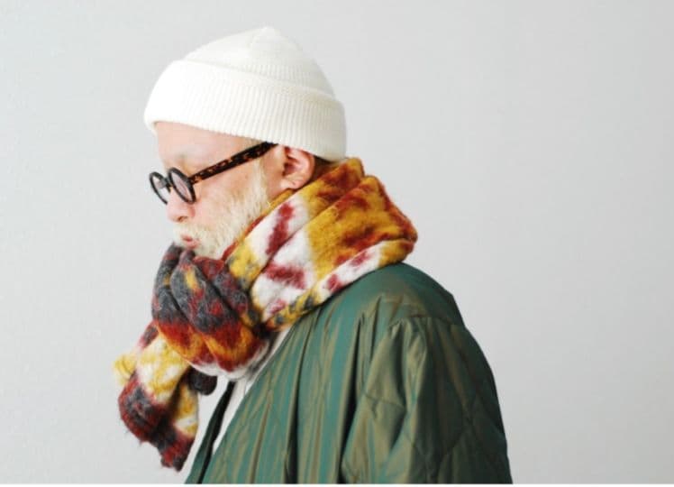 ★未使用/美品★Engineered Garments Button Shawl