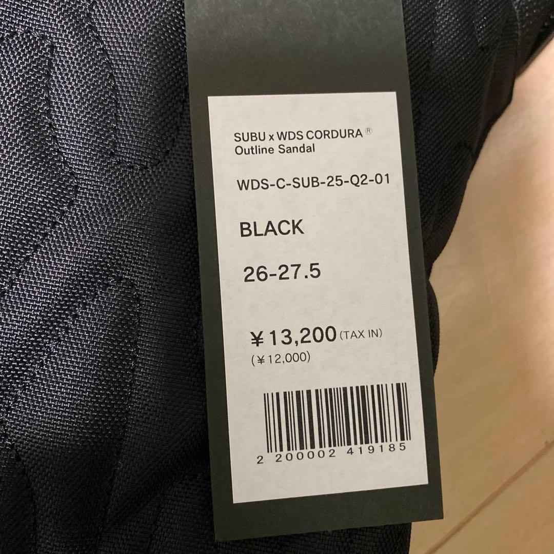 wind and sea✖️SUB サンダル　26センチ〜27.5センチ