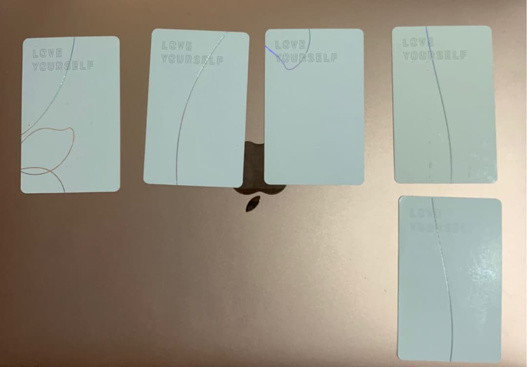 bts v テヒョン　テテ　トレカ　承