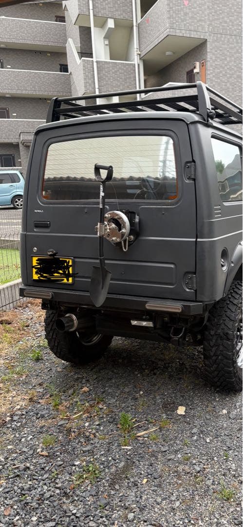 ジムニー11 砲弾マフラー