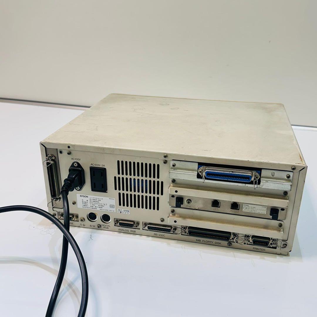 EPSON PC-286VF デスクトップPC 動作品