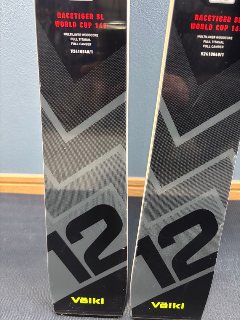 Völkl SL スキー レースタイガー　WC ＦＩＳ　板＋プレート