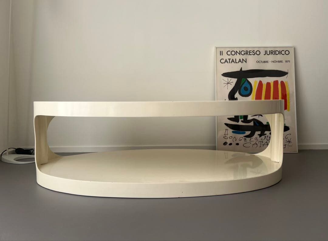 センターテーブル・ローテーブル Space Age Anonymous Design OvalTable