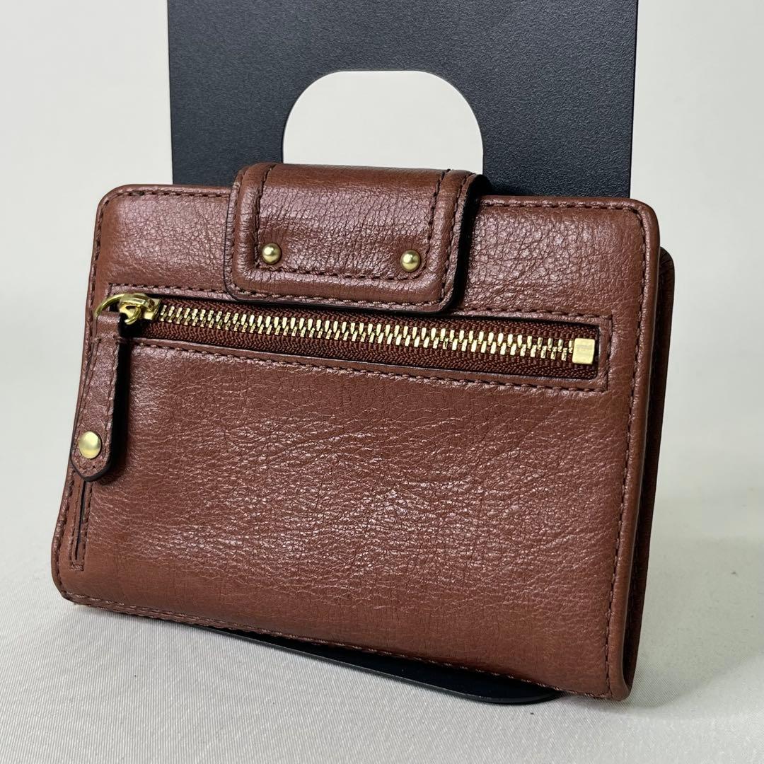 90s/OLD COACH/オールドコーチ/二つ折り財布/馬車ロゴ/本革