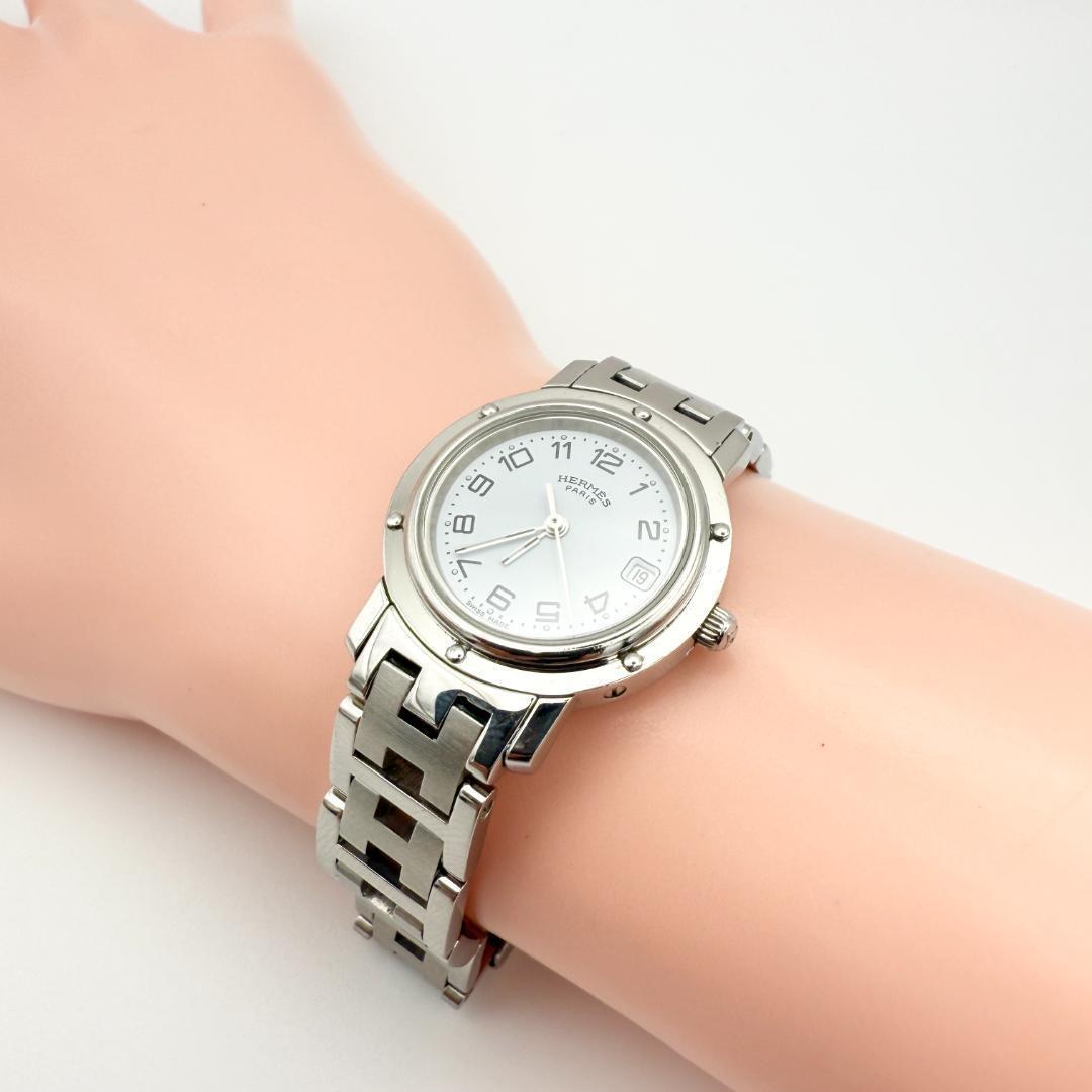 264☆美品☆ HERMES エルメス CL4.210 レディース 腕時計