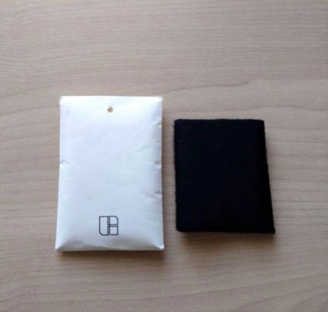 IÉNA 黒 ロングコート　ラムウールノーカラーコートロング丈　38