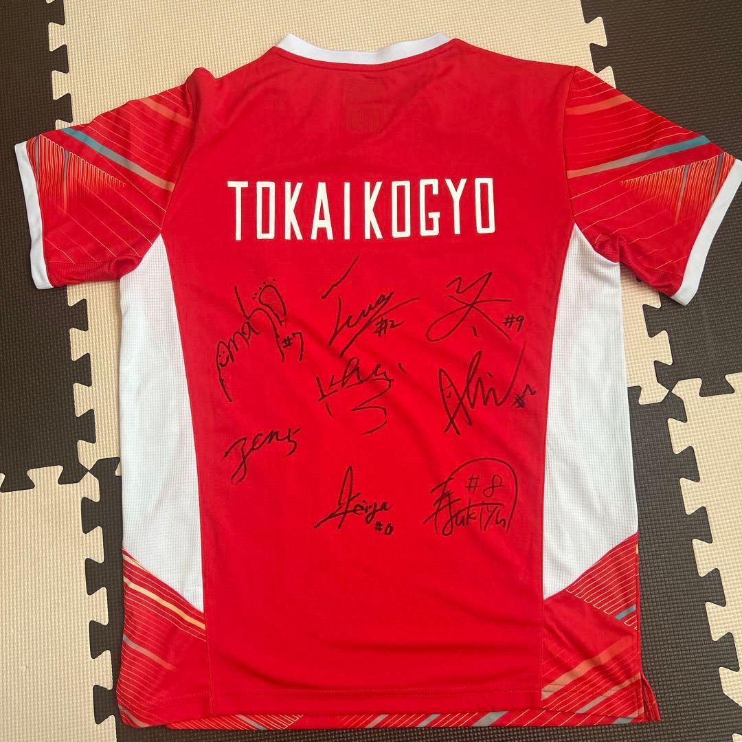 東海興業サイン入り バドミントンウェア