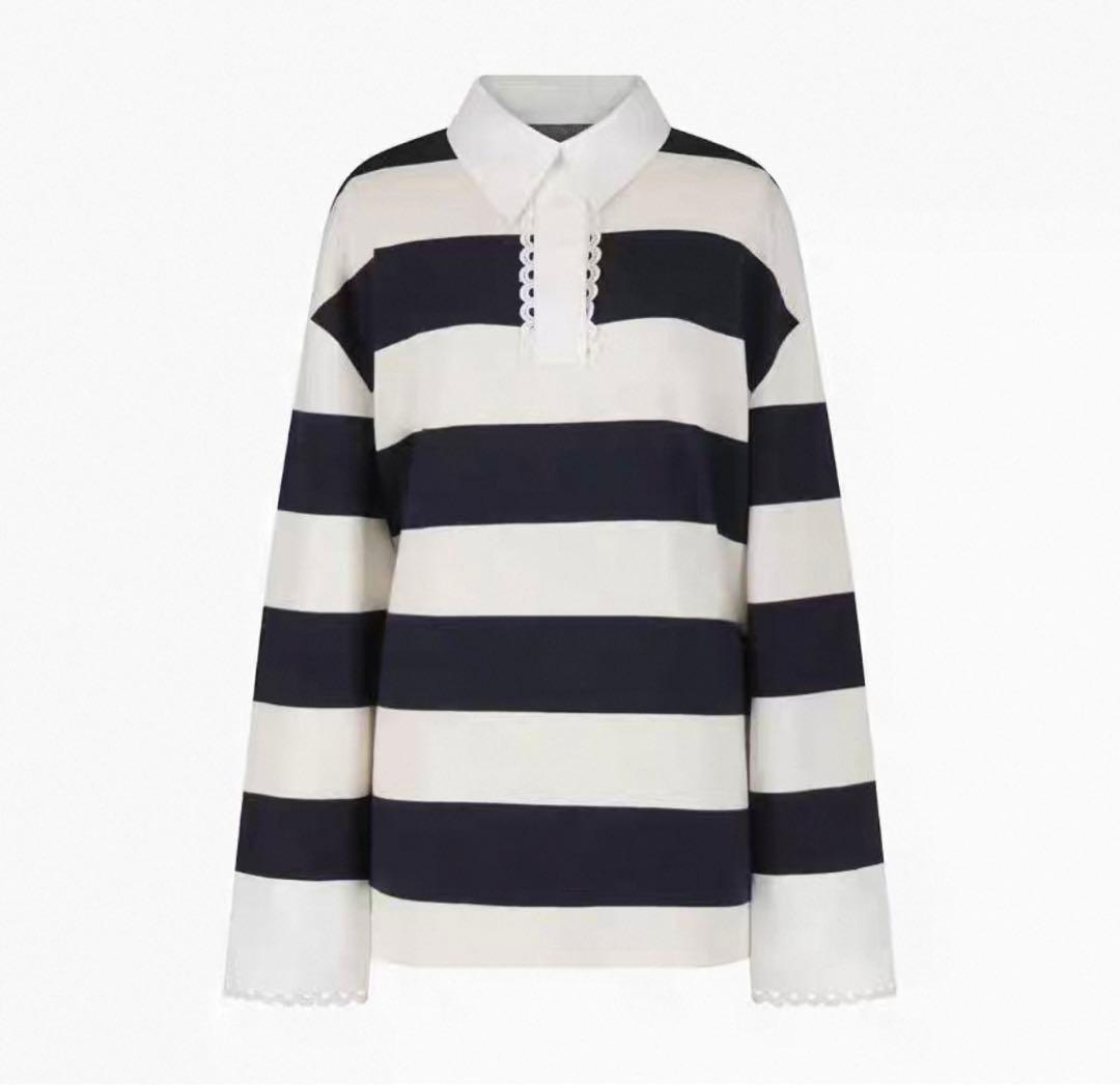 ラスト1点1\4発送Bibiy. FRANCINE RUGBY TOP ビビィ