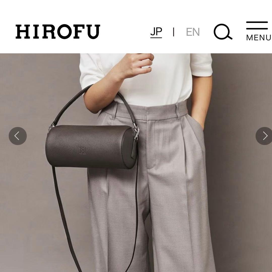 最新現行✨HIROFU 【プリマCMH】レザーハンドバッグ 2WAY S ヒロフ