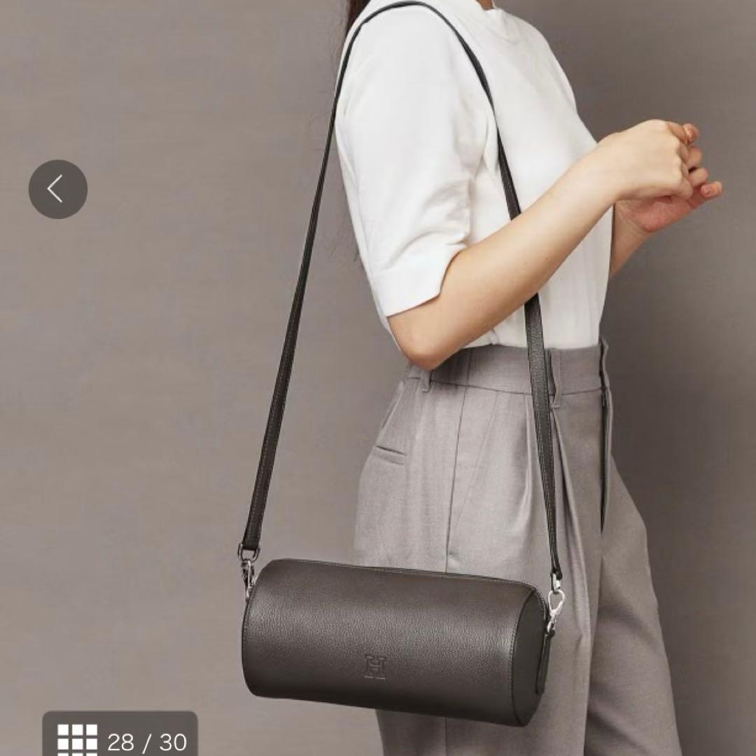 最新現行✨HIROFU 【プリマCMH】レザーハンドバッグ 2WAY S ヒロフ