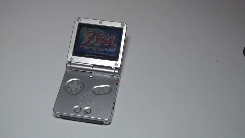任天堂　ゲームボーイアドバンスSP　動作品