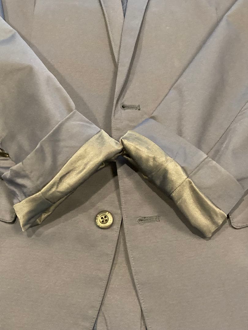 アディダス　セットアップスーツ　　ストレッチ素材　ネイビーカラー　☆美品☆