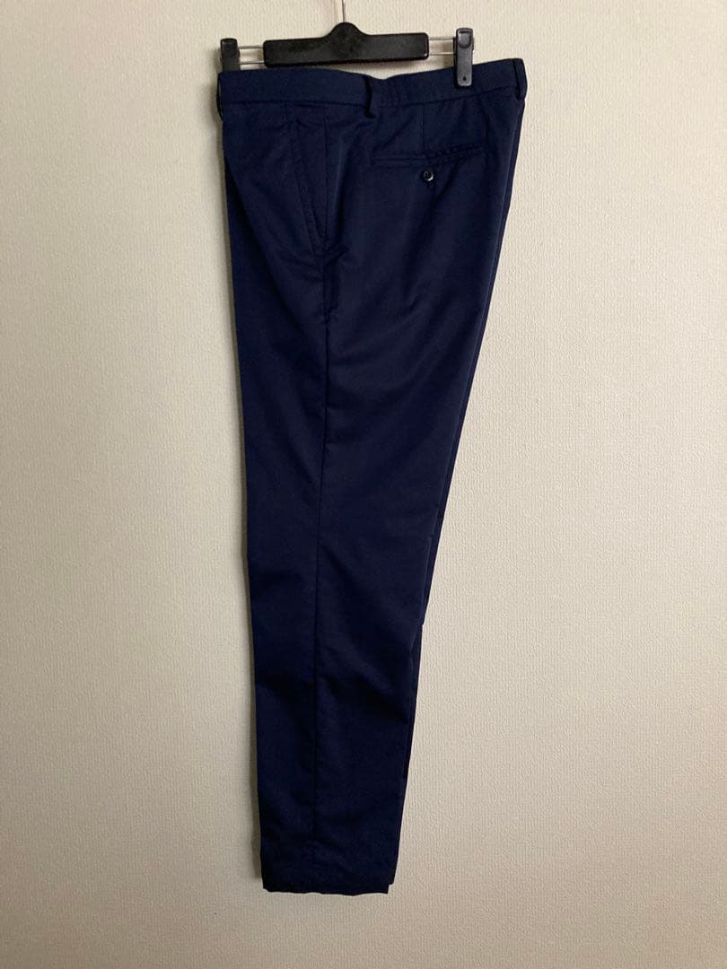 アディダス　セットアップスーツ　　ストレッチ素材　ネイビーカラー　☆美品☆