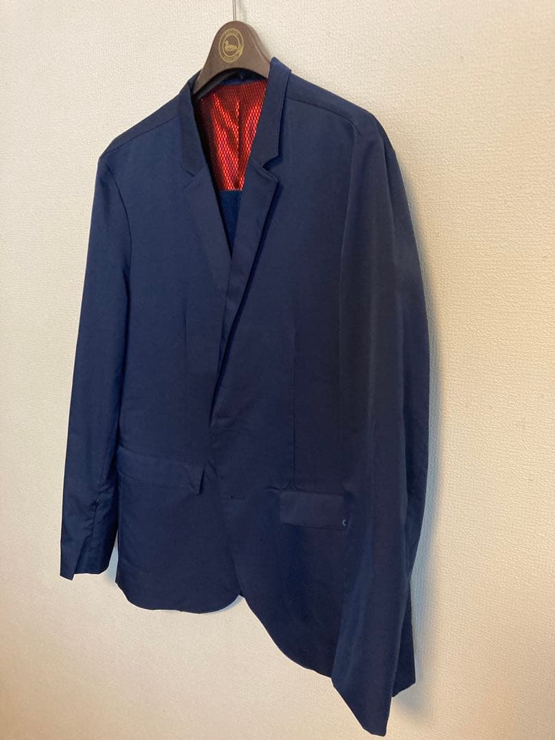 アディダス　セットアップスーツ　　ストレッチ素材　ネイビーカラー　☆美品☆