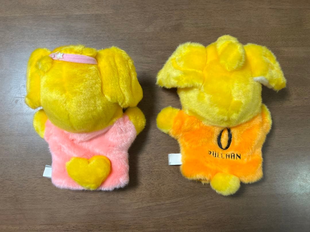 Jリーグ　清水エスパルス　パルちゃん、ピカルちゃんパペットぬいぐるみ