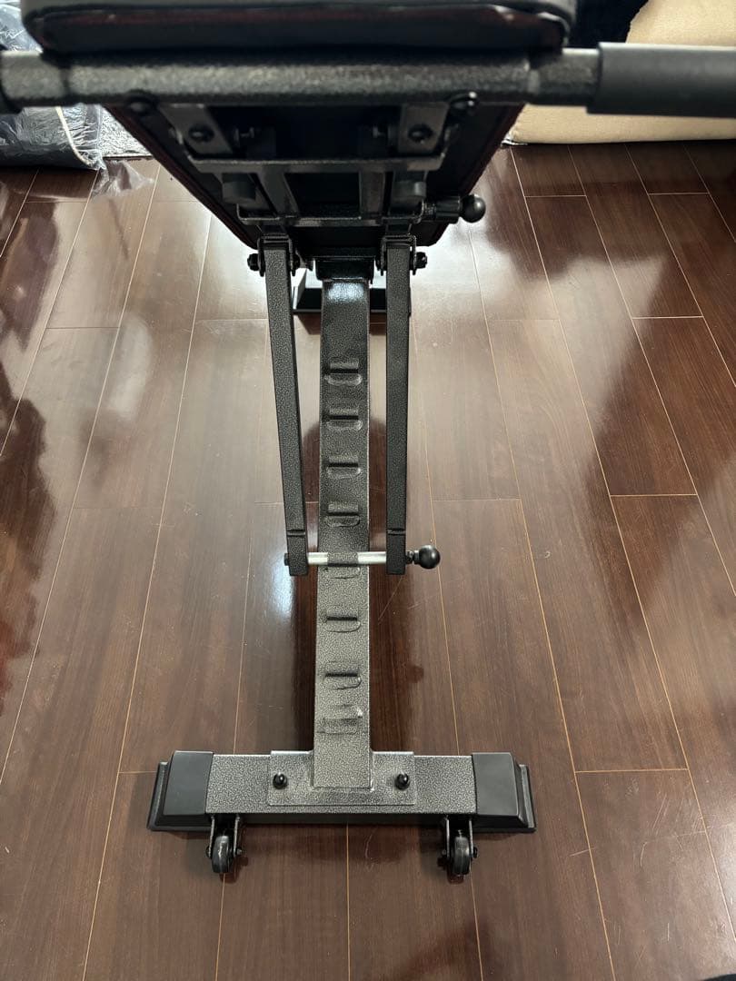 調整可能トレーニングベンチ 黒