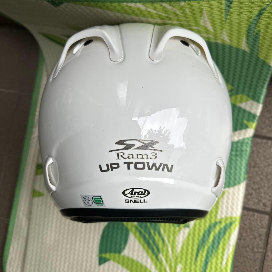 Arai ジェットヘルメット ホワイト 殆ど未使用品