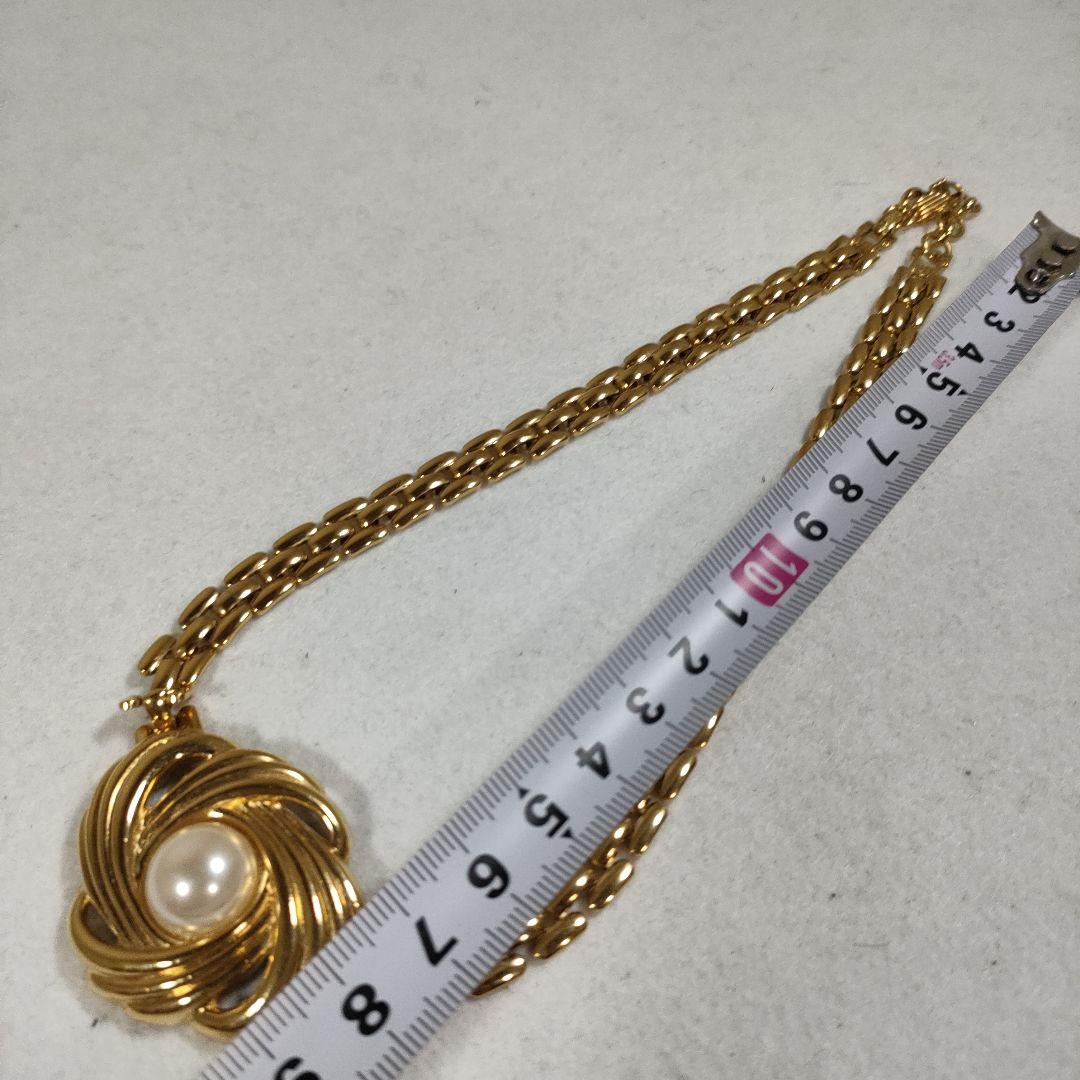 b85 LANVIN　ランバン　ネックレス　イヤリング　ゴールド