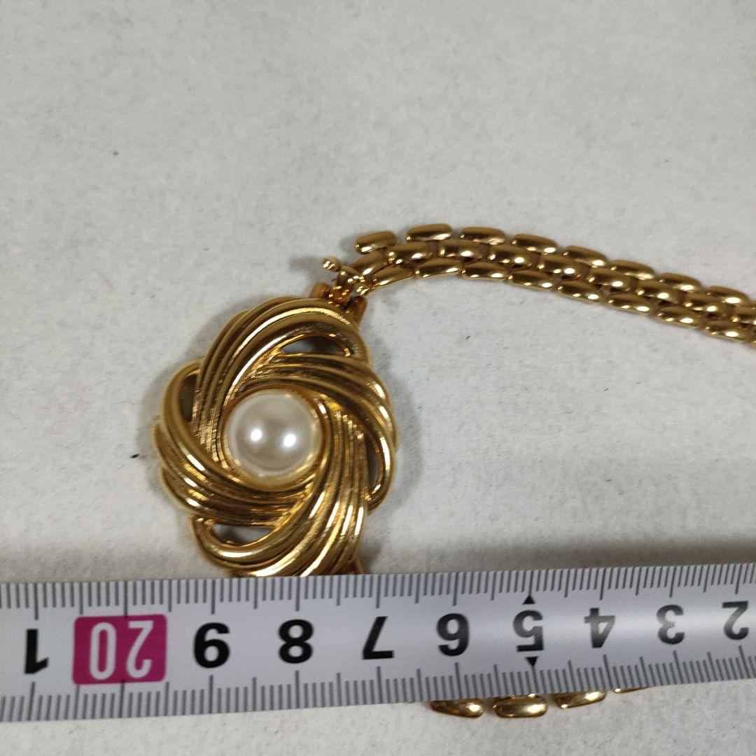 b85 LANVIN　ランバン　ネックレス　イヤリング　ゴールド