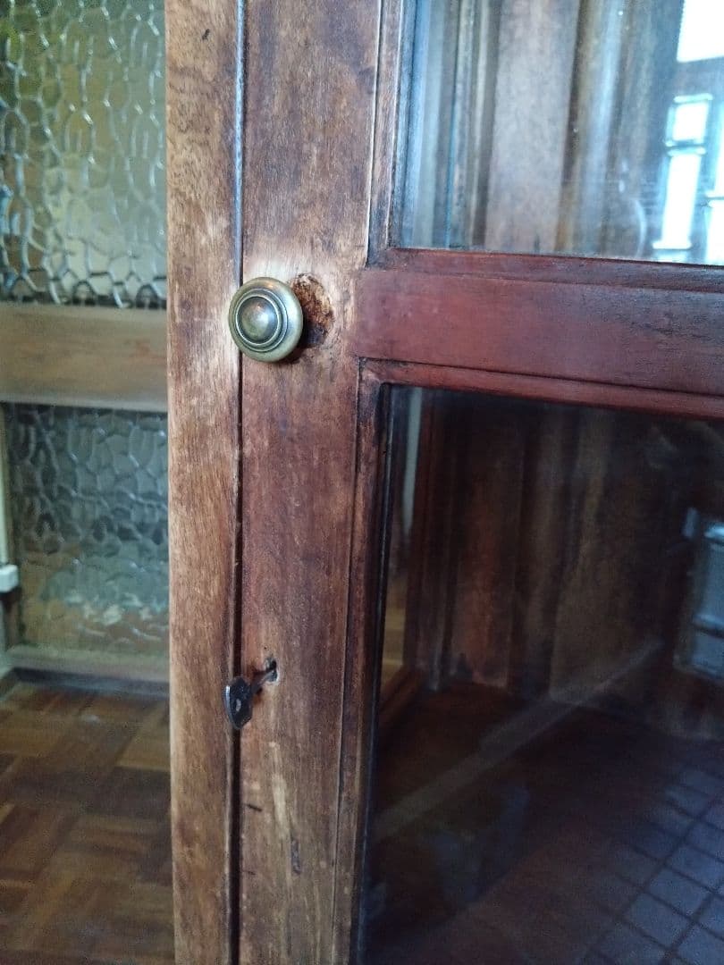 Old Maison 製　ヴィンテージ家具　木製キャビネット　飾り棚　引き取り可