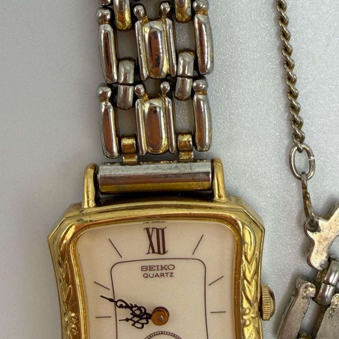 可動品 セイコー SEIKO クオーツ レディース 腕時計 1428-5100