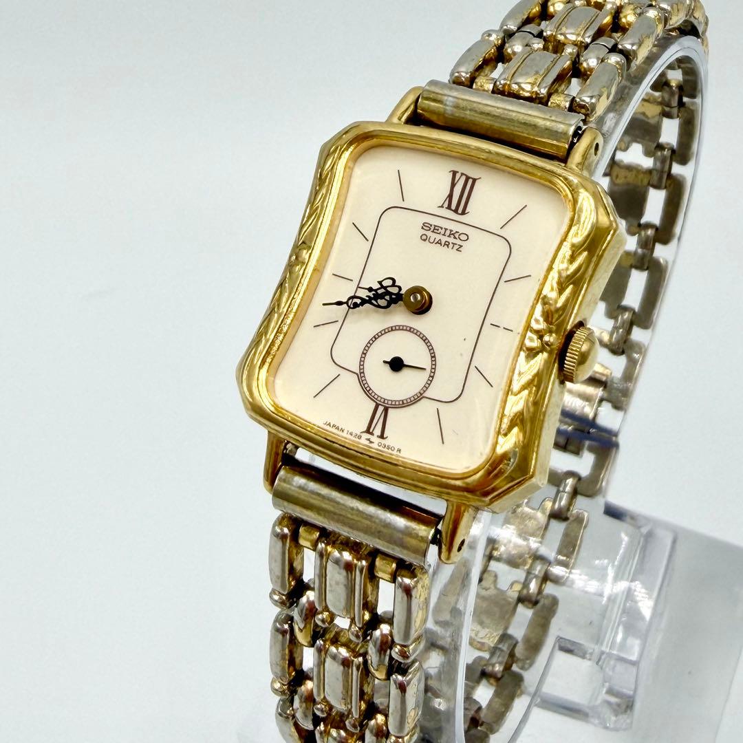 可動品 セイコー SEIKO クオーツ レディース 腕時計 1428-5100