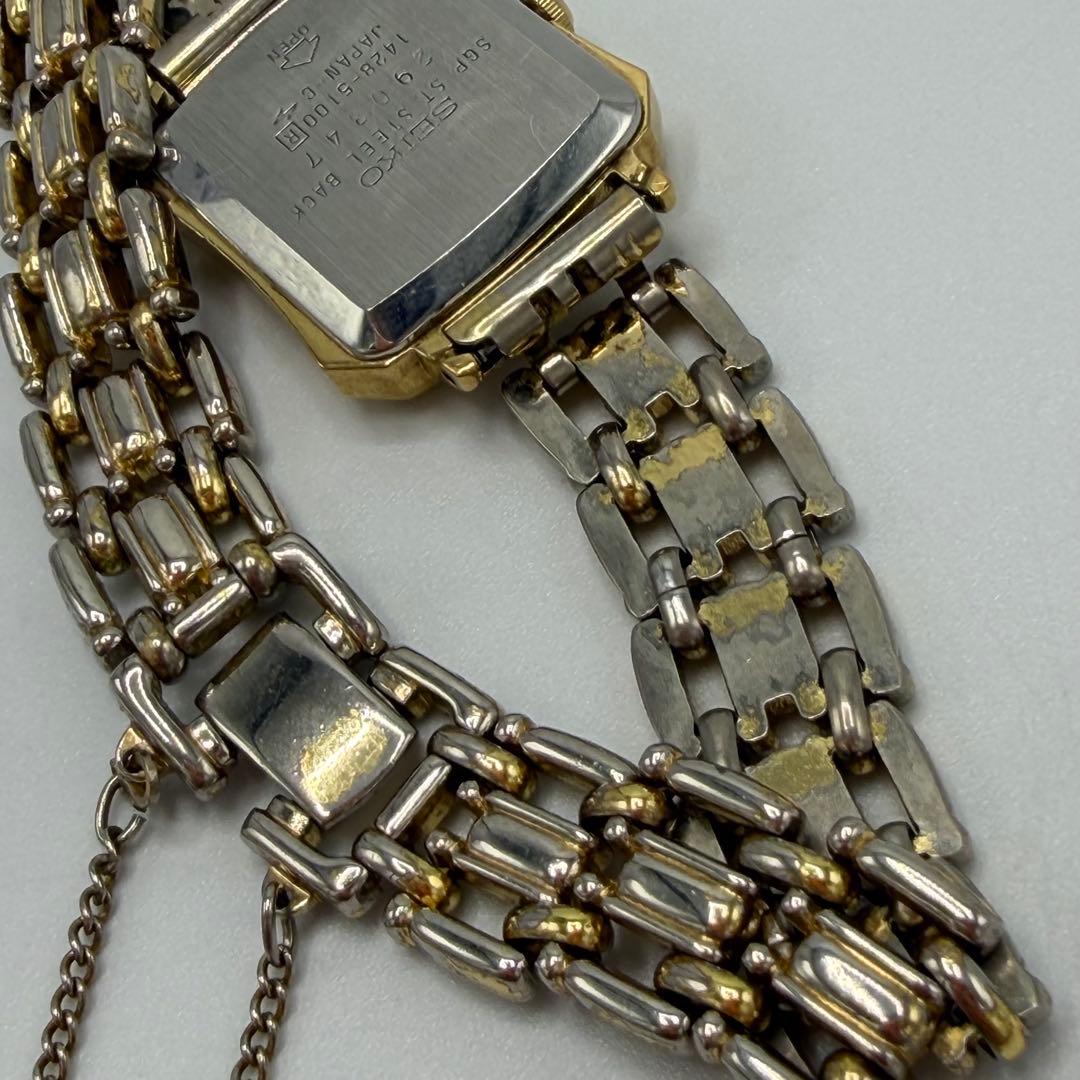 可動品 セイコー SEIKO クオーツ レディース 腕時計 1428-5100