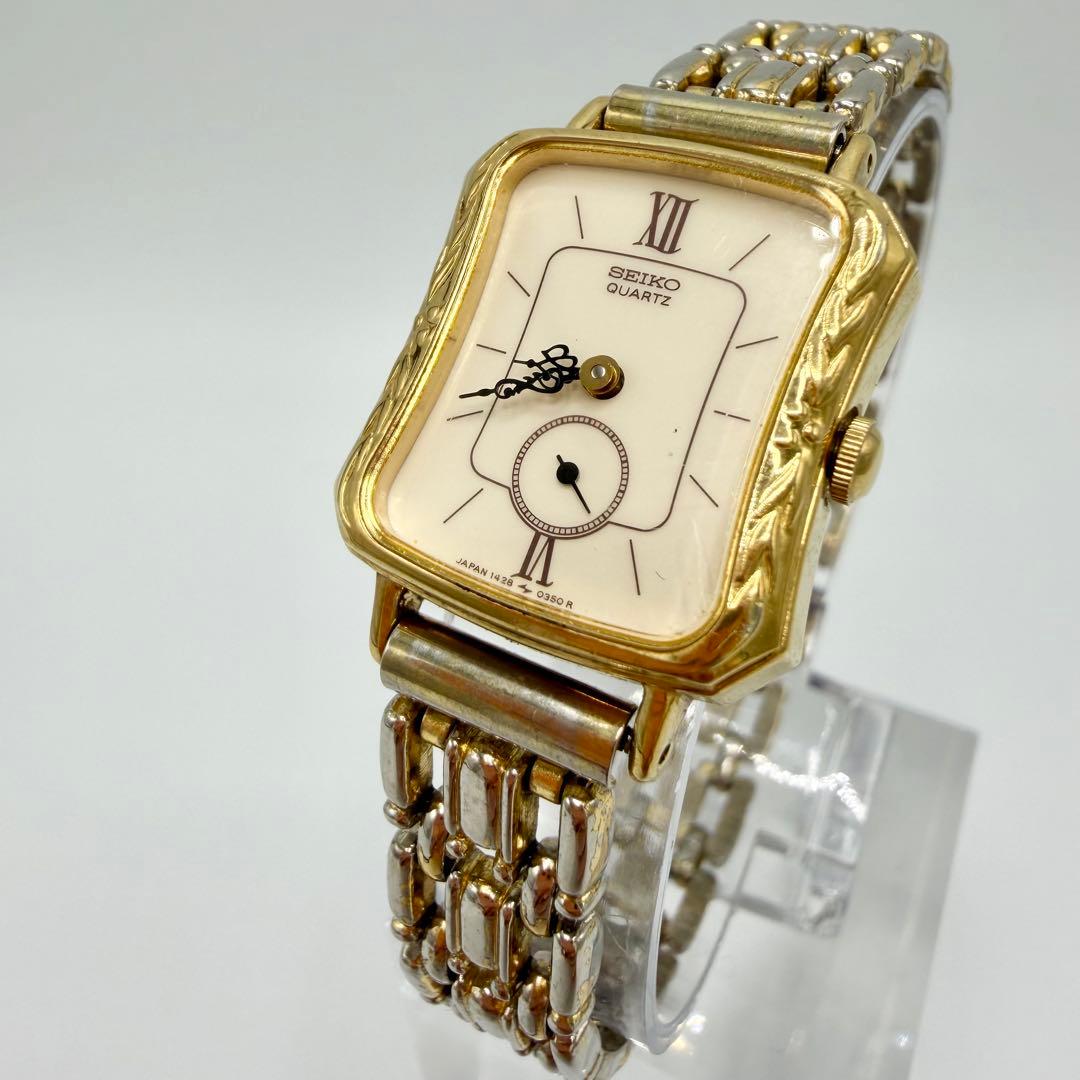 可動品 セイコー SEIKO クオーツ レディース 腕時計 1428-5100