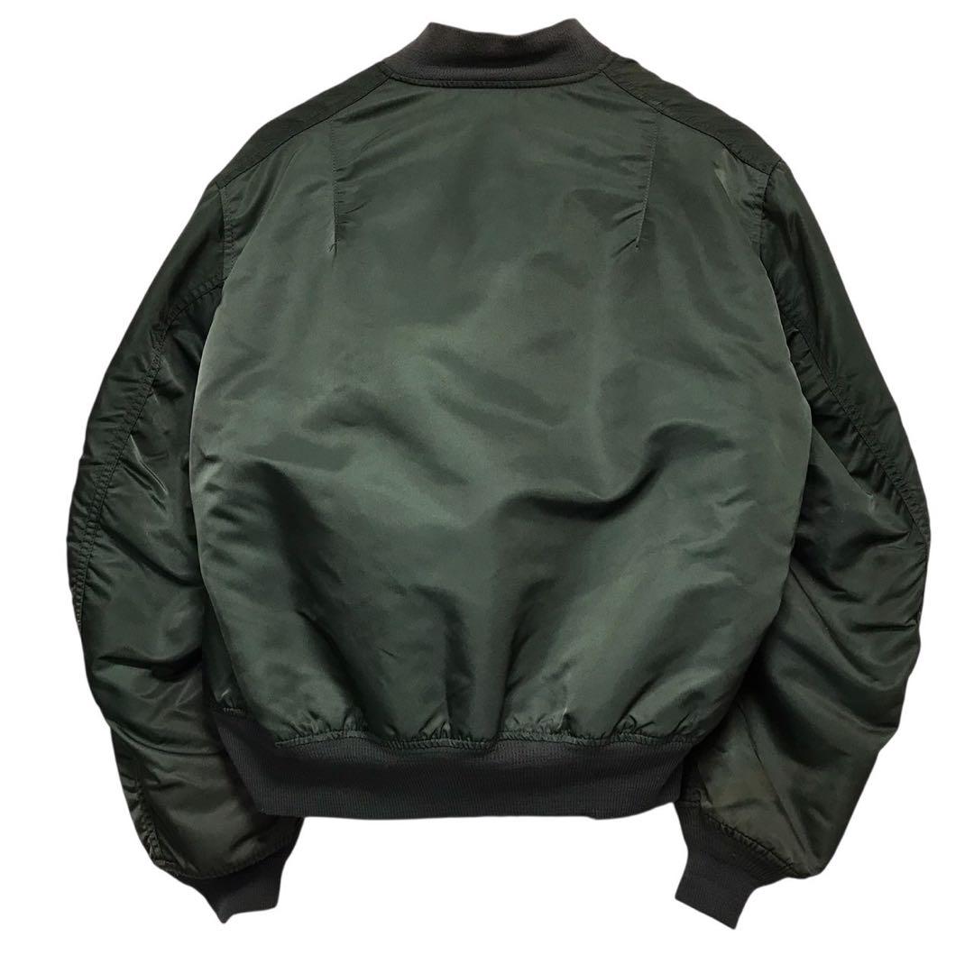 90s ALPHA アルファ　ビンテージフライトジャケット　MA1 USA製　L
