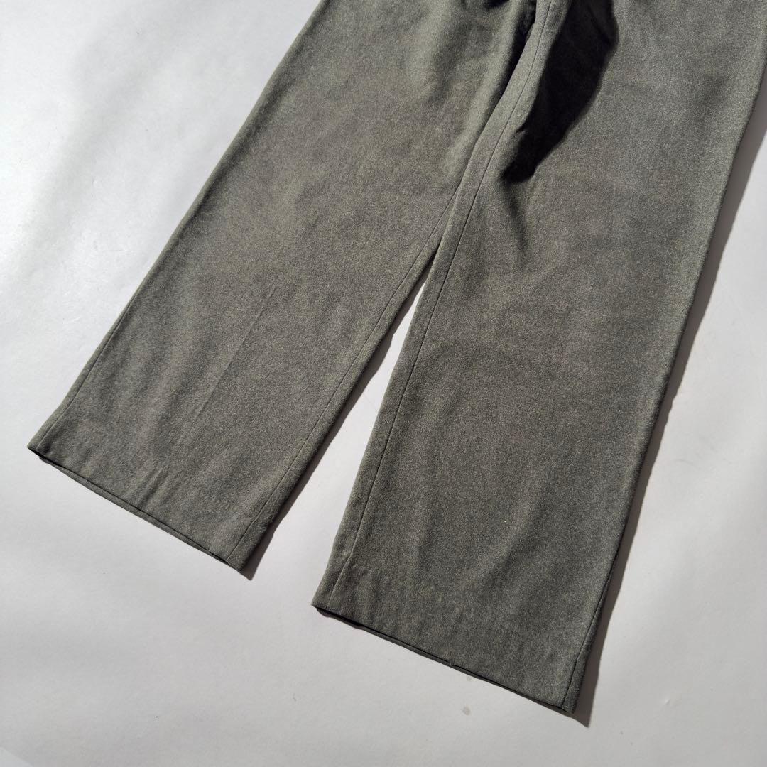 50〜60's Vintage ユーロ ミリタリー Wool Trousers
